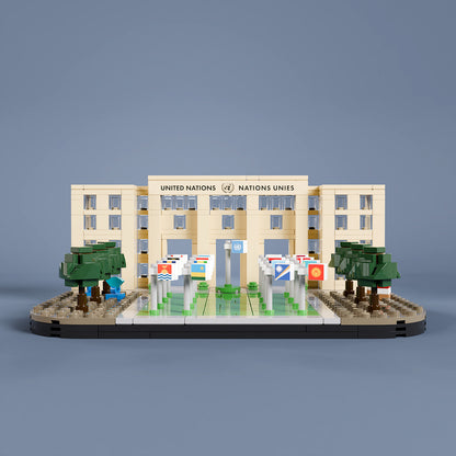 Palais des Nations: the Historic UN HQ in Geneva in LEGO® Bricks