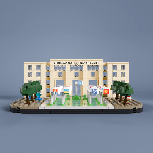 Palais des Nations: the Historic UN HQ in Geneva in LEGO® Bricks