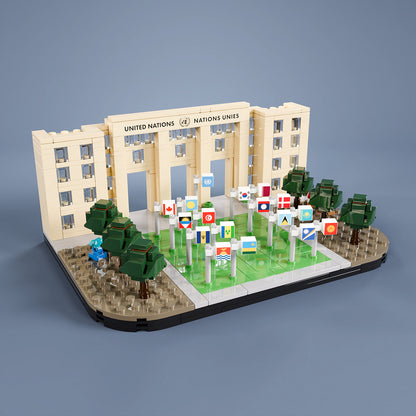 Palais des Nations: the Historic UN HQ in Geneva in LEGO® Bricks