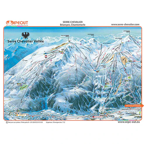 WIPEOUT Microfibre Piste Maps