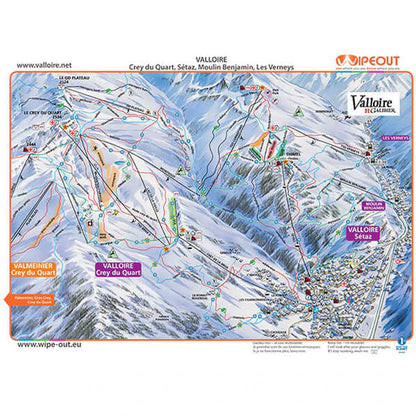 WIPEOUT Microfibre Piste Maps