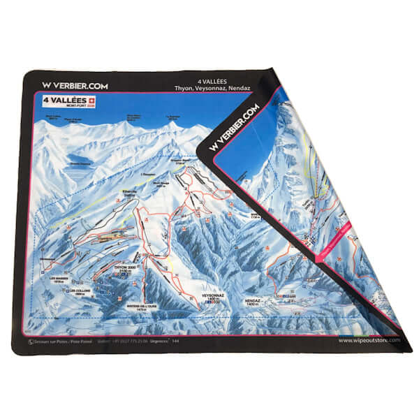 PLAN DES PISTES PERSONNALISÉES EN MICROFIBRE