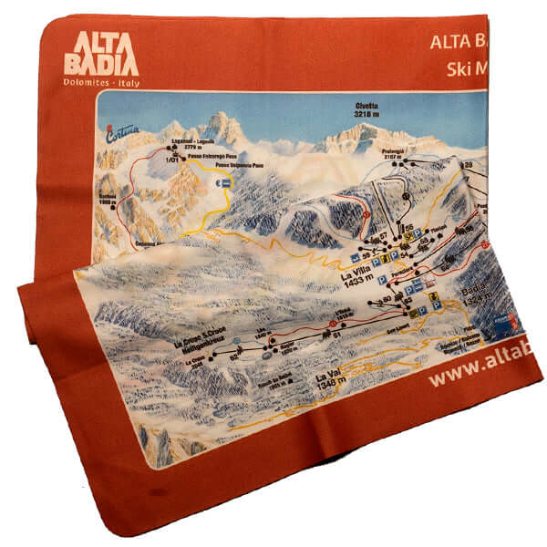 PLAN DES PISTES PERSONNALISÉES EN MICROFIBRE