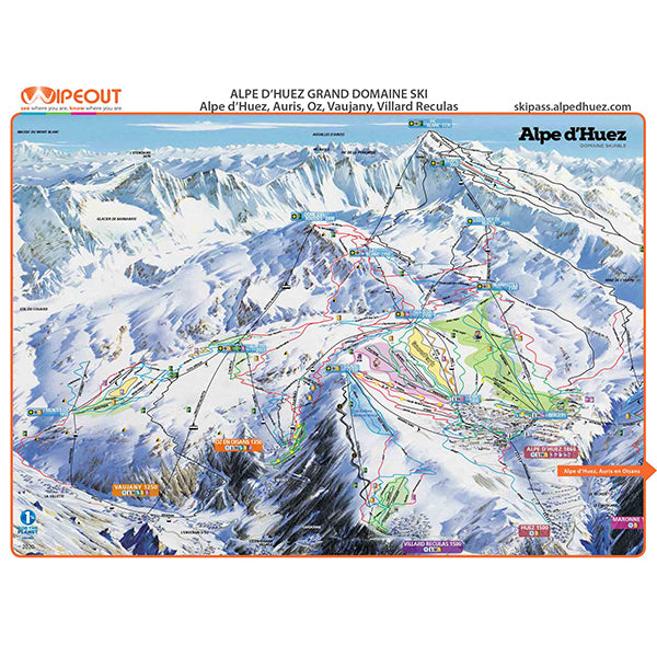 WIPEOUT Microfibre Piste Maps
