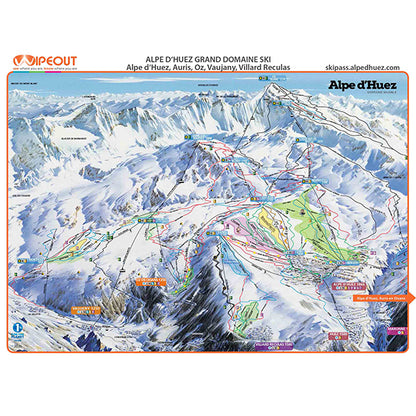 WIPEOUT Microfibre Piste Maps